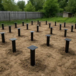 Винтовые Ø108 под дом 8×10